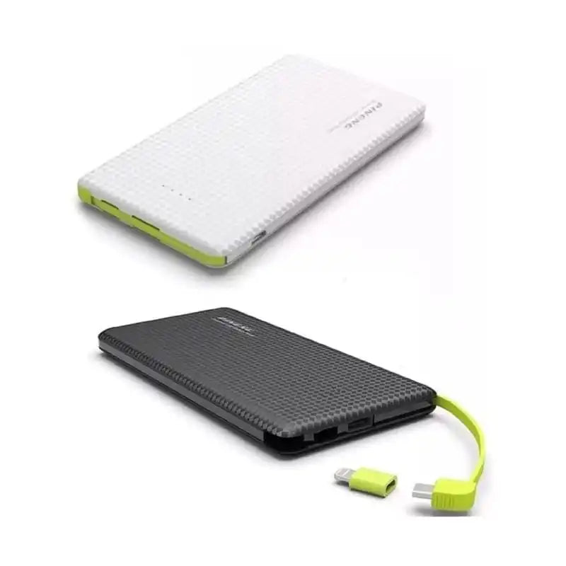 Carregador portátil de power bank para bateria portátil V8/Lightning 10000Mah Pineng