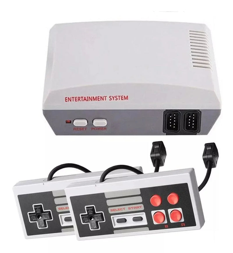 Classic Video Game Console Mini Retro Console with 620 Built-in Games for Solo or Multiplayer Mode Fun